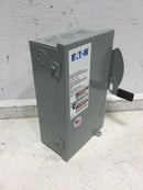 Cutler Hammer DG221NGB Fusible 30 Amp 2 Pole 240V Safety Switch 10 5/8" x 6 1/4"