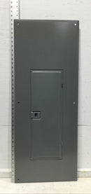 Square D QOC42UF 42 Space 120/240V Panel/Door Only w/Main 39 1/4" x 15 1/2"