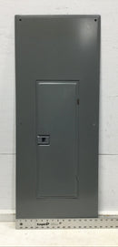 Square D QOC42UF 42 Space 120/240V Panel/Door Only w/Main 39 1/4" x 15 1/2"
