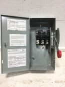 Eaton/Cutler-Hammer DH362UGK 60 Amp 3 Pole 600VAC Non-Fused Nema1 Safety Switch