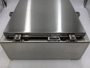 Hoffman A16H1606SSLP Stainless Steel Enclosure Nema Type 4x 16" x 16" x 6"