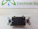 Leviton CS120-2I 20A 120/277VAC Single Pole Ivory Toggle Switch Side Wired