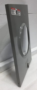 Milbank 120/240V Type 3R Meter Socket Cover Only w/Latch 15 1/2" x 11"