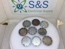 Unbranded/Mixed Brands 2" 1 Piece Knockout Seal/Plug - Lot of 9