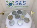 Unbranded/Mixed Brands 2" 1 Piece Knockout Seal/Plug - Lot of 9