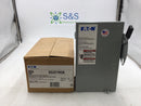 Eaton/Cutler-Hammer DG321NGB 3 Pole 30 Amp 120/240V Type 1 Fusible Safety Switch