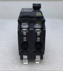 Square D QO250 50 Amp 2 Pole 120/240V Circuit Breaker - Yellow Face