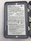 Intermatic T103 40 Amp 120/208/240 VAC DPST 24-Hour Mechanical Time Switch Gray