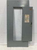 Westinghouse PNL Type W10B 175 Amp 208/120V 3 PH 4 Wire 36 SP Panel Cover 46 1/2" x 21 3/4"