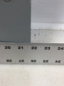 Westinghouse PNL Type W10B 175 Amp 208/120V 3 PH 4 Wire 36 SP Panel Cover 46 1/2" x 21 3/4"