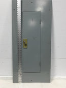 Westinghouse PNL Type W10B 175 Amp 208/120V 3 PH 4 Wire 36 SP Panel Cover 46 1/2" x 21 3/4"