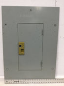 Westinghouse PNL Type W10B 60 amp, 208/120V, 3 PH, 4 Wire, 30 SP Panel Cover 31 1/2" x 21 3/4"