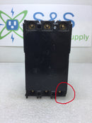 Fuji Electric SA33BM 10 Amp 3 Pole 220V Auto Circuit Breaker - Cosmetic Flaw