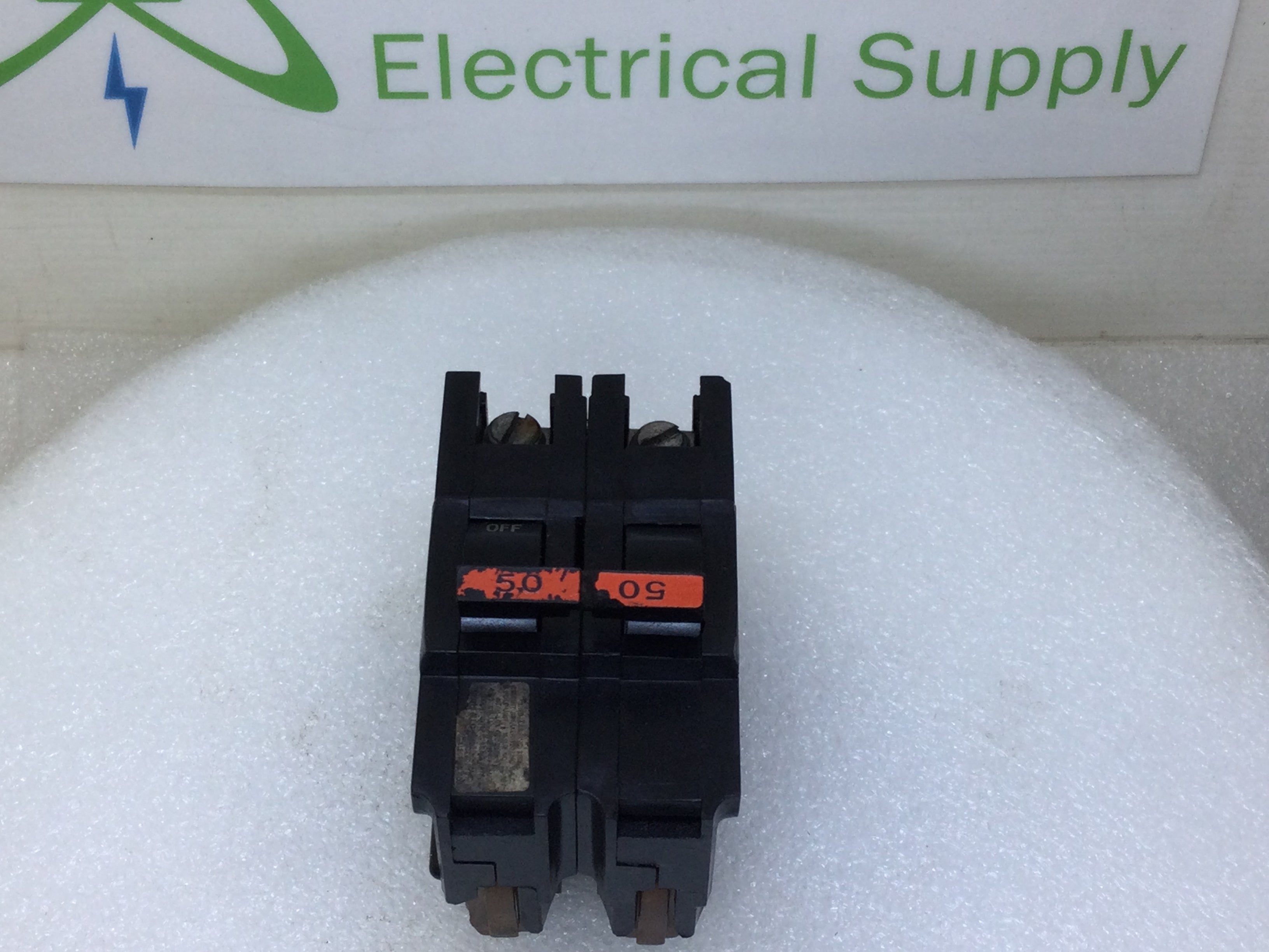 FPE NA250 50A 2 Pole 120/240V Stab-Lok Thick Breaker - Cosmetic Flaw