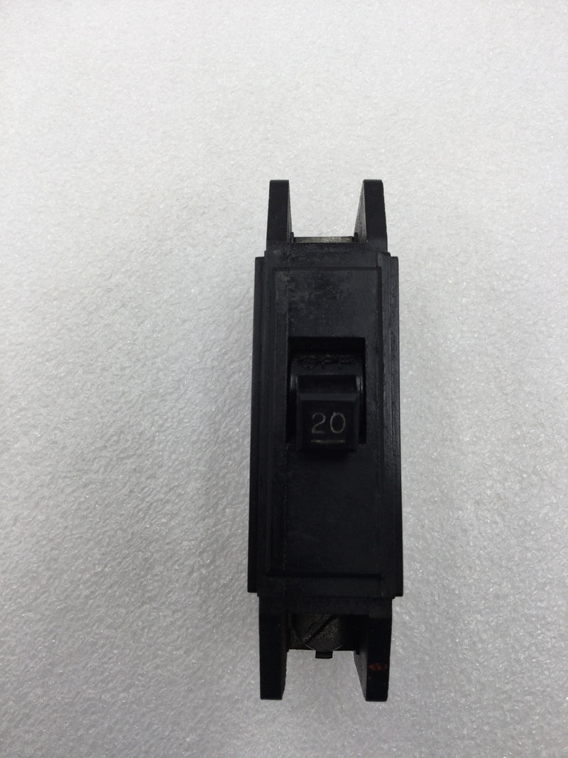 Westinghouse QCL1020 20 Amp 1 Pole 120/240V Quicklag-C Bolt On Circuit Breaker