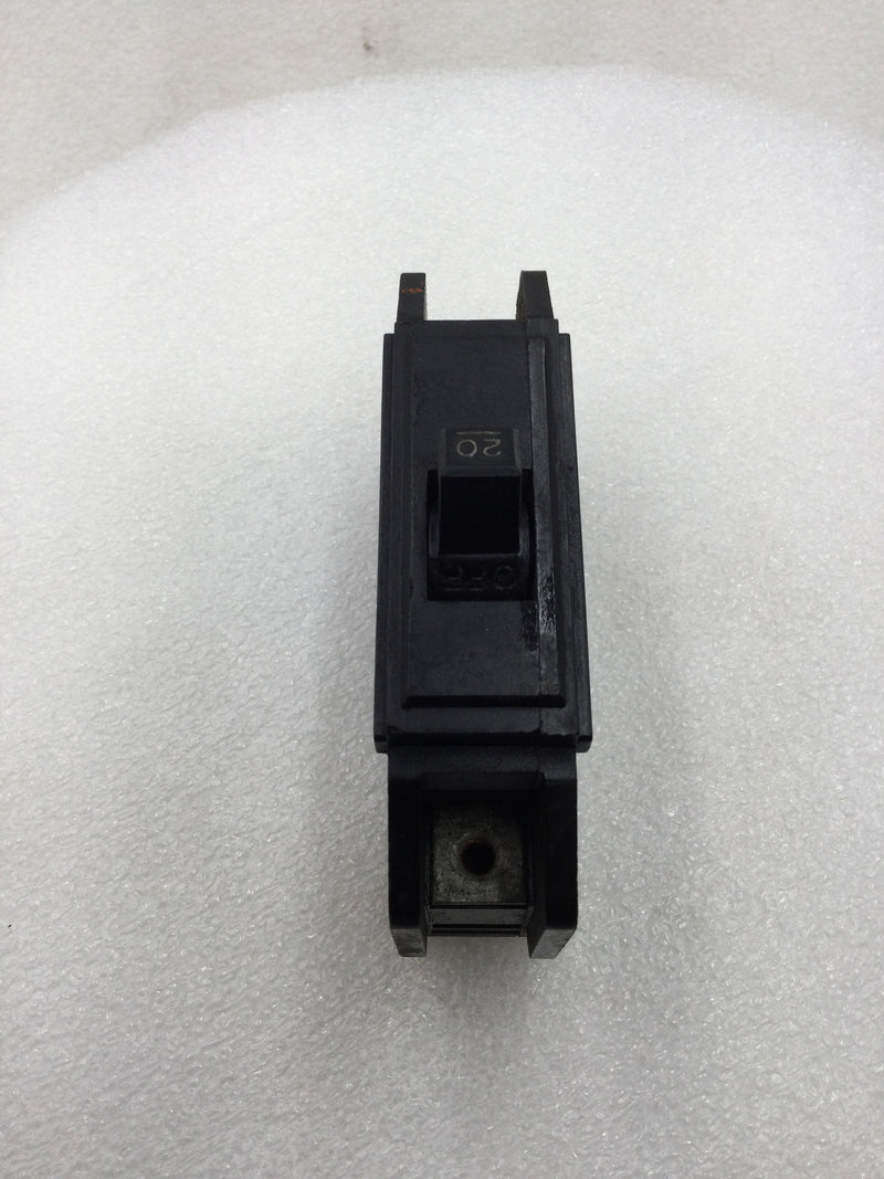 Westinghouse QCL1020 20 Amp 1 Pole 120/240V Quicklag-C Bolt On Circuit Breaker