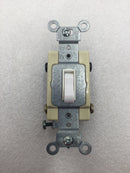 Leviton 54504-2W 15 Amp 4-Way 120/277V Toggle Wall Light Switch - White