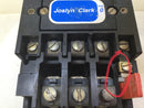 Joslyn Clark T13U030 18A 3PH Size 0 600V Contactor w/120V Coil TB159-1 - Flawed