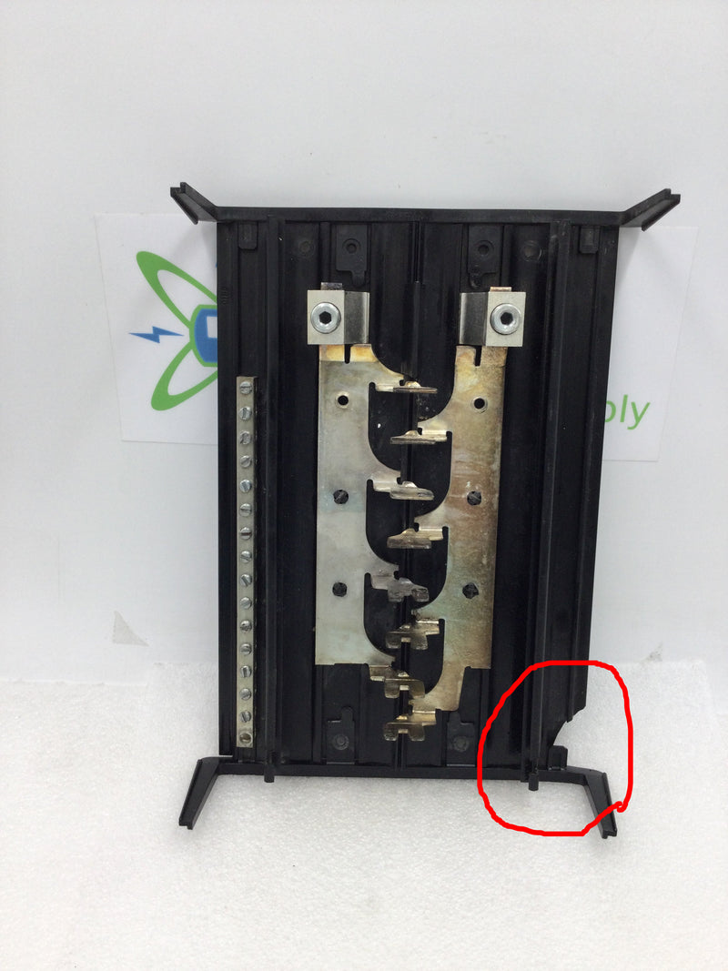 Siemens G1624ML1125 125 Amp 16 Space 120/240V Guts Only 9" x 12"