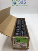 Siemens/ITE/Gould Q220 20 Amp 2 Pole 120/240V Circuit Breaker
