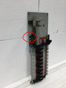 GE TLM2020 200 Amp 20 Space 120/240V Main Breaker Panel Guts Only 6" x 19"