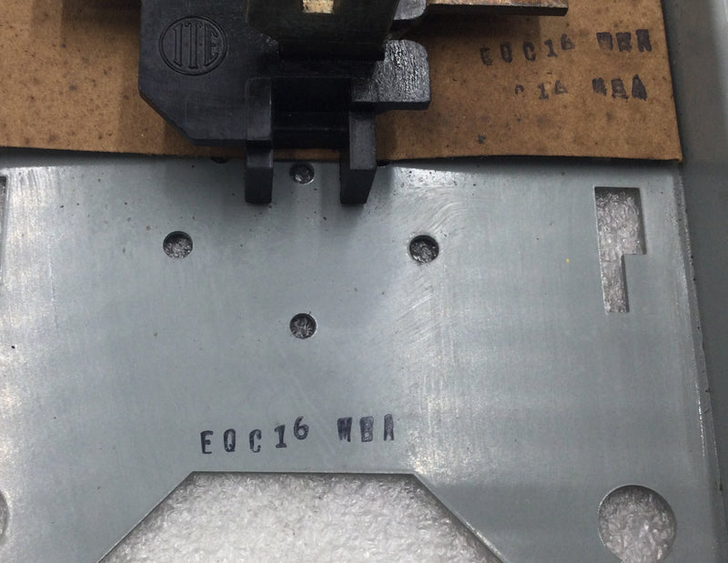 ITE EQC16MBA 125 Amp 16 Space 120/240V Load Center Guts Only 6" x 19"