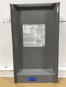 Milbank M055C033UFMG 70 Amp 120/240V Nema 3R - Meter Cover Only 17 1/4" x 9 1/4"