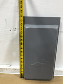 Milbank M055C033UFMG 70 Amp 120/240V Nema 3R - Meter Cover Only 17 1/4" x 9 1/4"