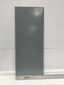 General Electric TM2020RCUBK1 20 Space 200A Max 120/240VAC Nema3R Cover Only 32 3/4" x 12 3/4"