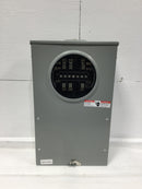 Siemens/Talon 9837-0425 20A Continuous 3 Phase/4 Wire 600VAC Ringless Type Nema3R 13 Jaw Solar Ready Meter Enclosure