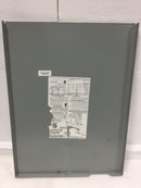 General Electric TSMR820CSFLFMG Load Center Cover Only 19 1/4" x 14 3/8"