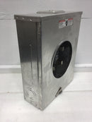 Siemens/Talon UAT437-XGF 200 Amp Continuous Duty Ringless Type Meter Socket 600V 1 Phase 3 Wire 4 Jaw