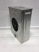 Siemens/Talon UAT437-XGF 200 Amp Continuous Duty Ringless Type Meter Socket 600V 1 Phase 3 Wire 4 Jaw