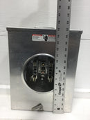 Siemens/Talon UAT437-XGF 200 Amp Continuous Duty Ringless Type Meter Socket 600V 1 Phase 3 Wire 4 Jaw