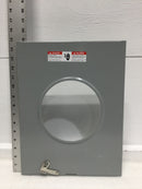 Talon/Siemens UAT437-XGF Meter Socket Cover Only 14 3/4" x 11 3/8"