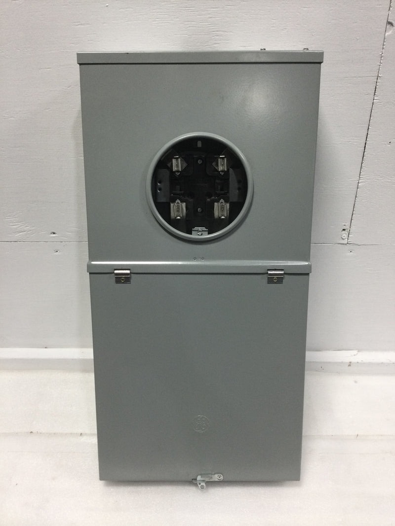 GE TSM420CSCUP Power Mark Gold 200 Amp 4-Space 8-Circuit Meter Socket Load Center Outdoor NEMA 3R surface mount
