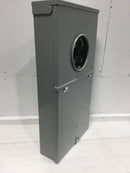 GE TSM420CSCUP Power Mark Gold 200 Amp 4-Space 8-Circuit Meter Socket Load Center Outdoor NEMA 3R surface mount