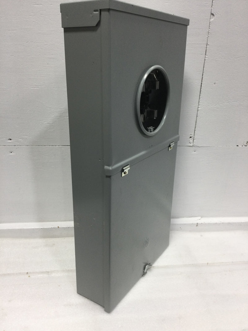 GE TSM420CSCUP Power Mark Gold 200 Amp 4-Space 8-Circuit Meter Socket Load Center Outdoor NEMA 3R surface mount
