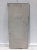 FPE Federal Pacific RH120-40 200 Amp 120/240V Nema 3R Panelboard Cover Only (Closed Top) 26 7/8" x 12"