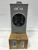 Siemens/Landis & Gyr SUAT317-DGZ Single Phase 200 Amp Continuous Duty 4 Jaws No Bypass 600 VAC Ringless Type Meter Socket