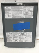 Square D HOM612L100RB 100 Amp 6 Space 120/240V Panel Cover 12 1/2" x 9 1/8"