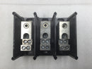 Ferraz Shawmut 67573 3 Pole Power Distribution Block (1)2/0-#14 X (4)#2-14 5"X4"