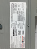 Siemens P3040B1200 200 Amp Main Breaker Load Center Cover Only 37 1/8" x 15 1/2"