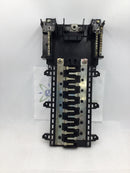 Square D QO130M150PC 30 Space 150 Amp 120/240 VAC Load Center Guts Only 9" X 17"