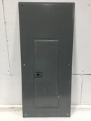 Square D HOMC30U125C 30 Space 120/240V Panel/Door Only w/Main 35" x 15 1/2"