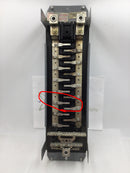 Square D QON30H 200 Amp 30 Space Single Phase 120/240V MLO Guts Only 6" X 21"