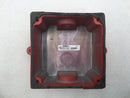 Wheelock WBB-R Weatherproof Back Box in Red