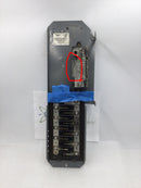Square D QON20-30MW150-1 20 Space 150 Amp 120/240 VAC Main Breaker Load Center Guts Only 6" X 21.5"