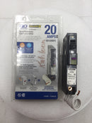 Square D QO120DF 20 Amp 1 Pole 120V AFCI/GFCI Circuit Breaker