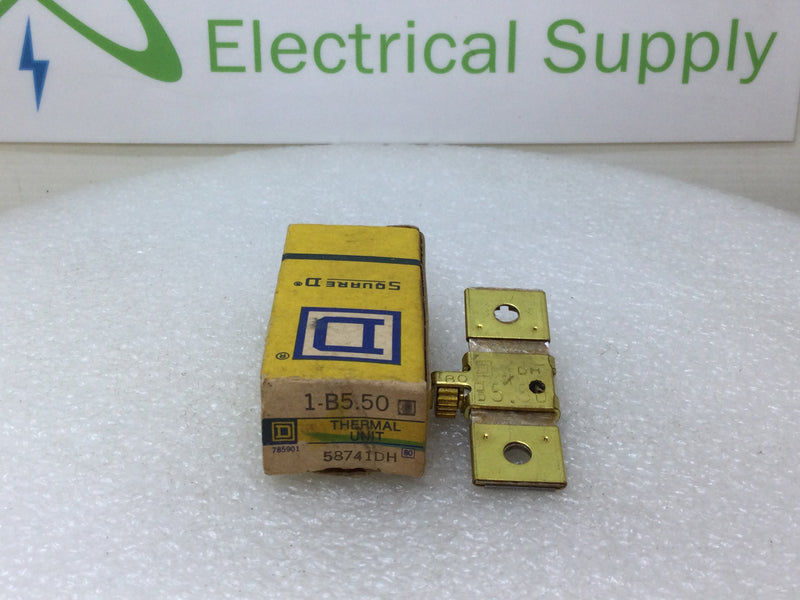 Square D B5.50 Overload Relay Thermal Unit